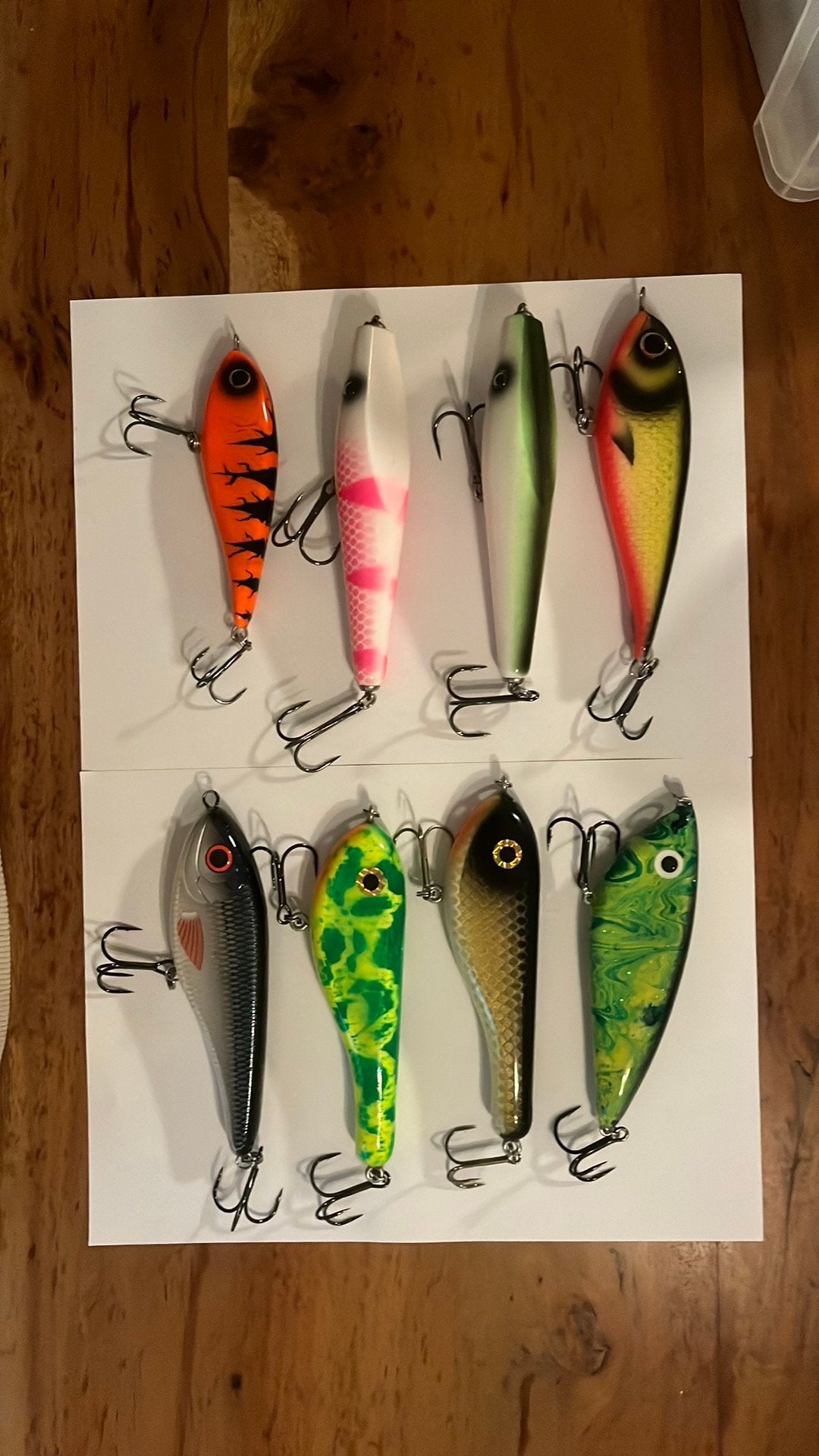 Set Jerkbaits, Watersport en Boten, Verzenden, Zo goed als nieuw, Overige typen