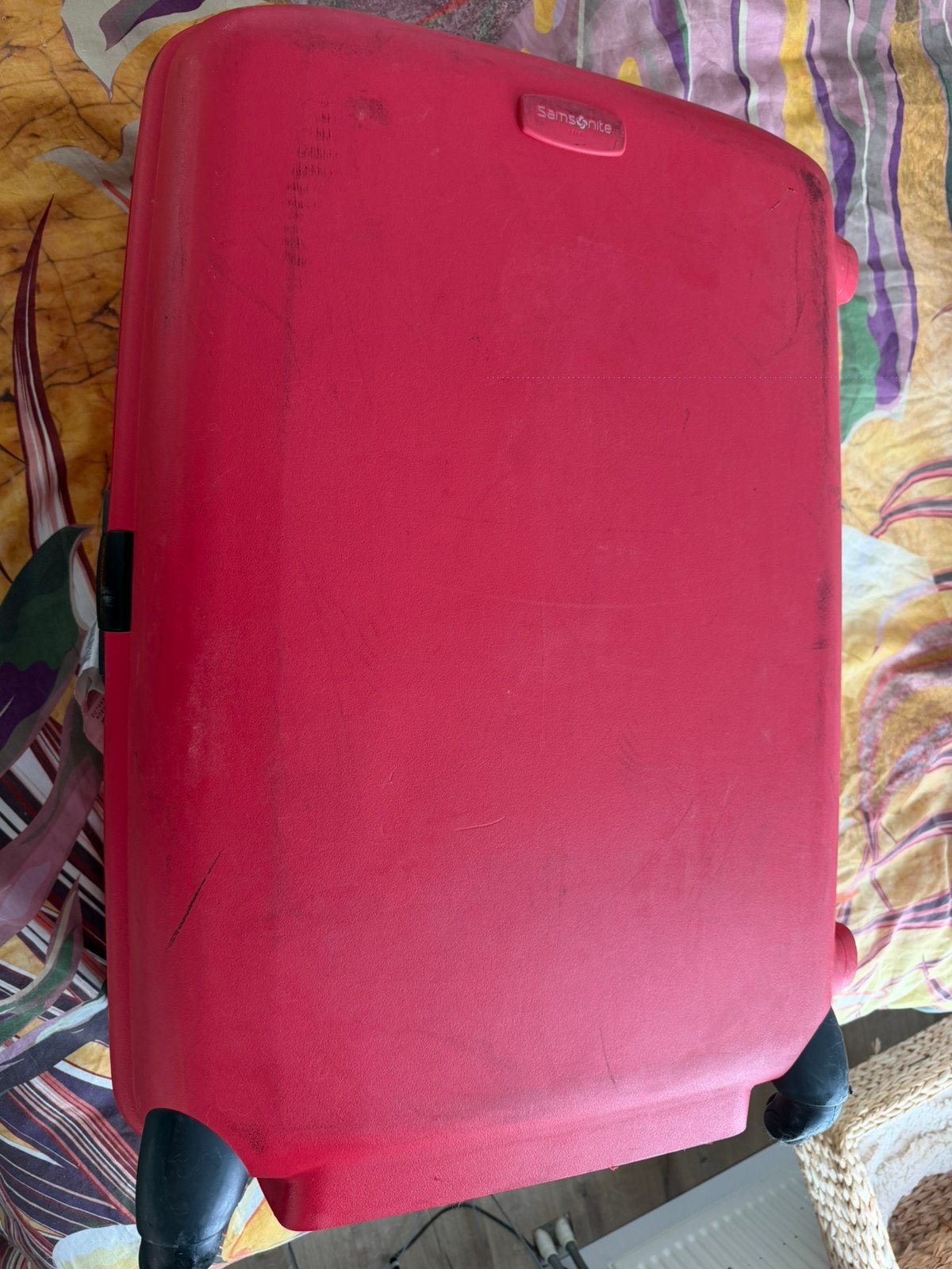 Samsonite koffer op wielen, Ophalen, Gebruikt, Hard kunststof, Slot