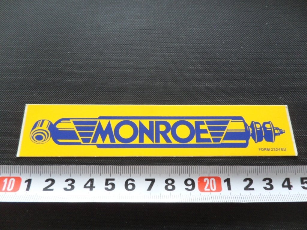 sticker auto schokdempers MONROE *, Ophalen, Zo goed als nieuw