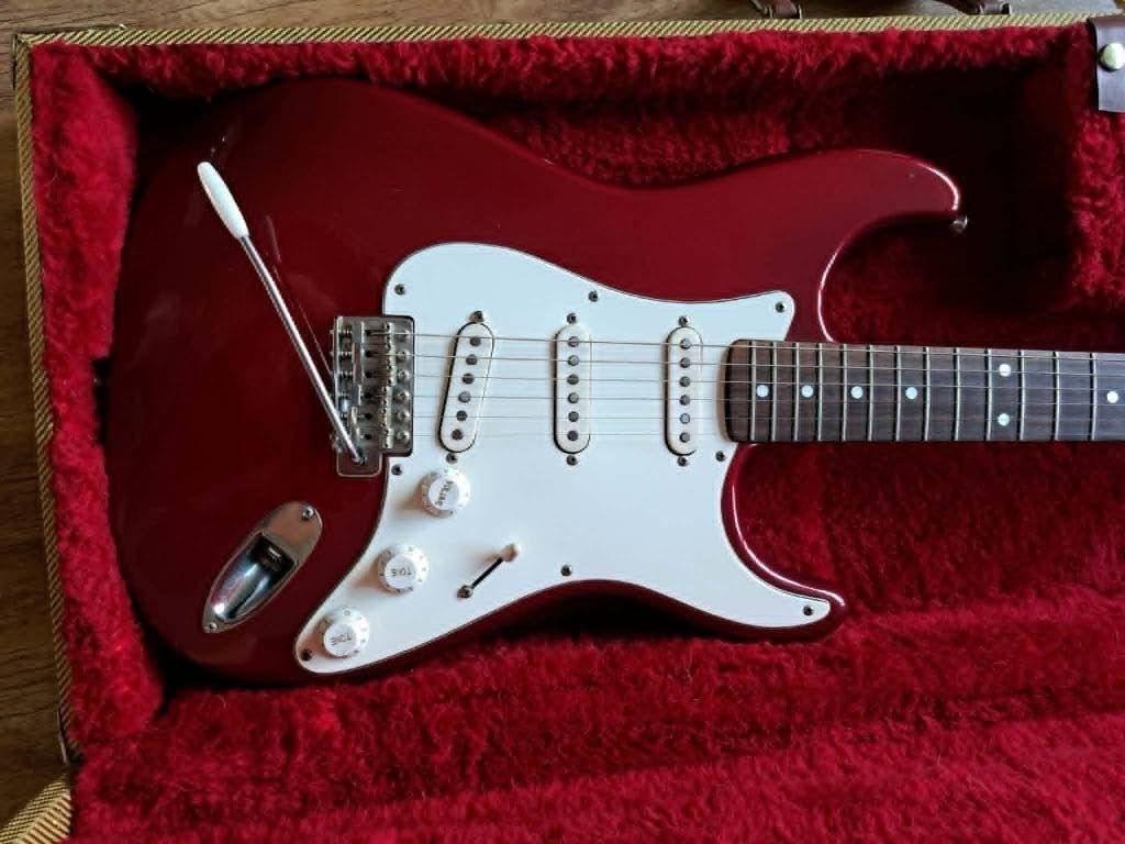 Greco Super Power Stratocaster SE500B uit 1981 Nieuwstaat, Ophalen, Zo goed als nieuw, Solid body, Fender