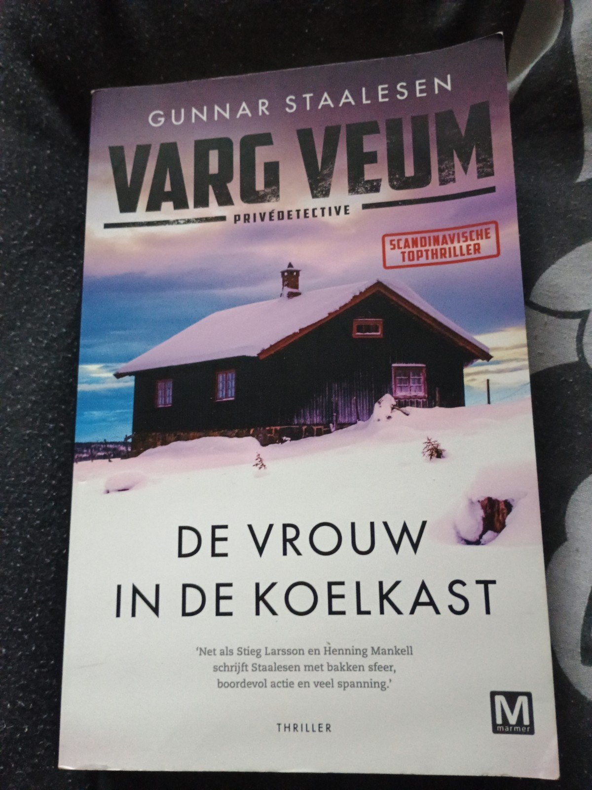 Varg veum, de vrouw in de koelkast, Boeken, Ophalen of Verzenden