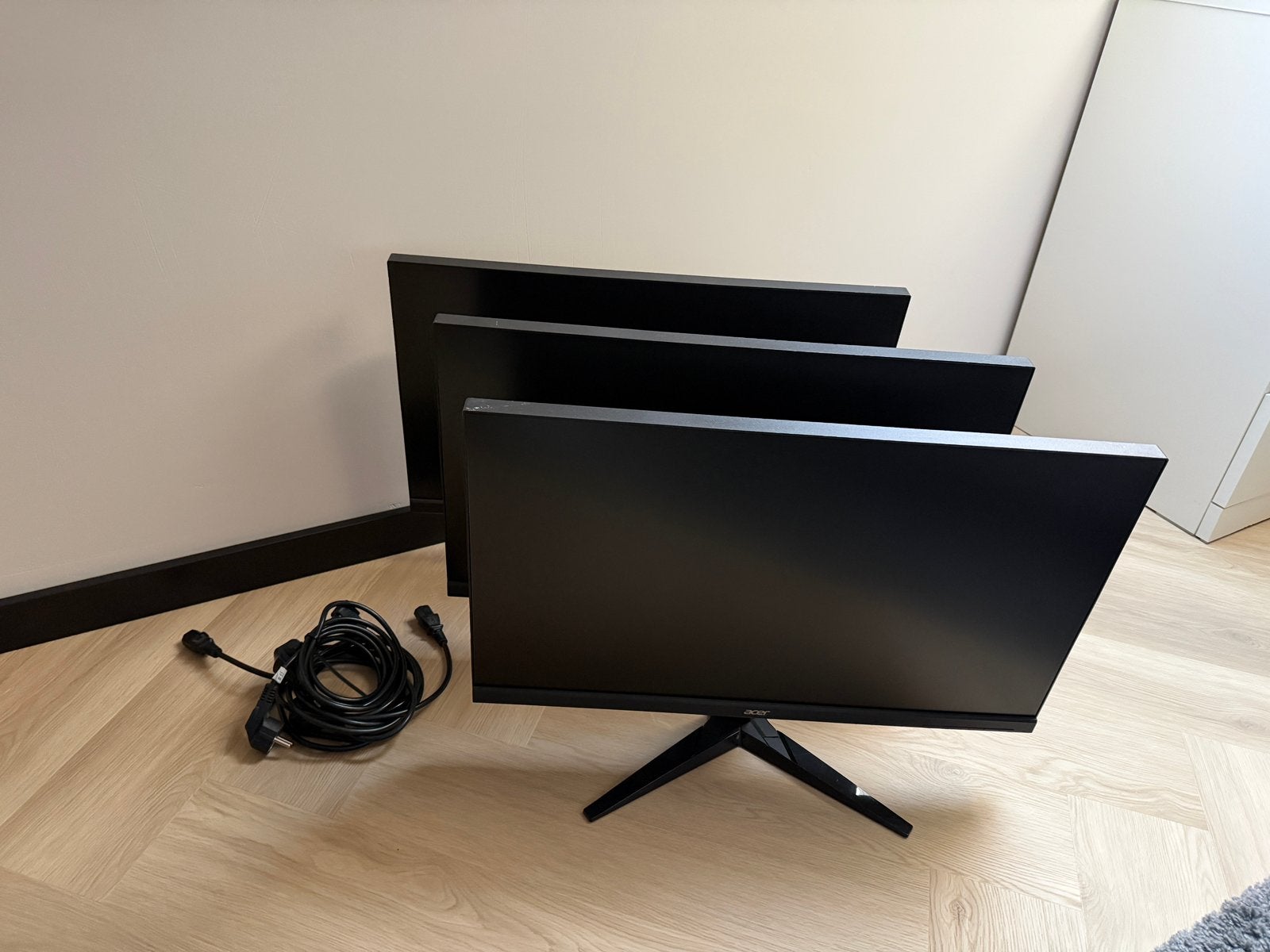 Acer KG271 27 inch monitor beeldscherm 3 stuks, Computers en Software, HDMI, Full HD, Zo goed als nieuw, Onbekend