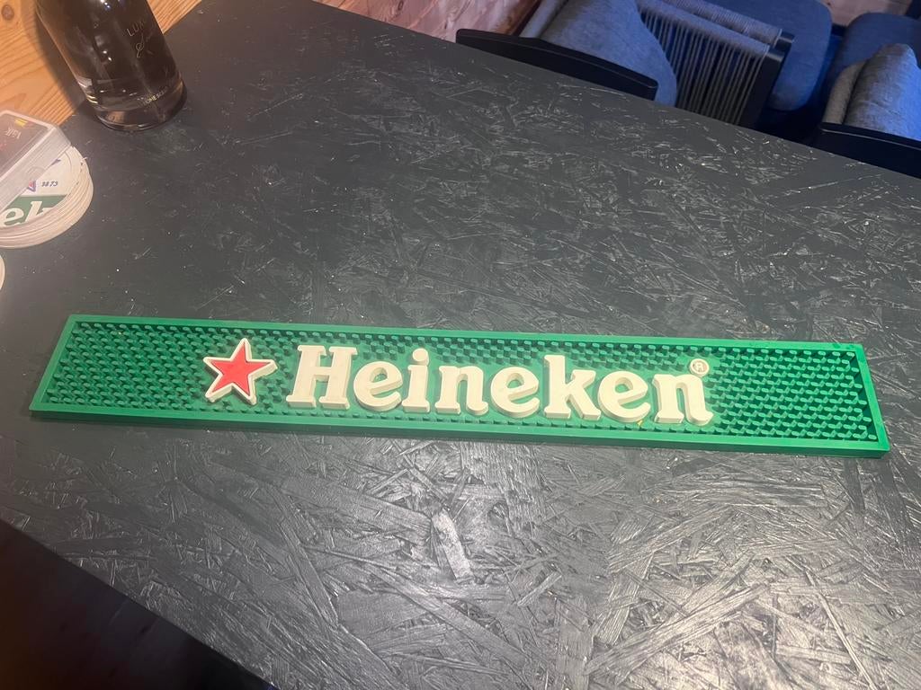 Heineken biertapmat, Ophalen of Verzenden, Zo goed als nieuw, Heineken