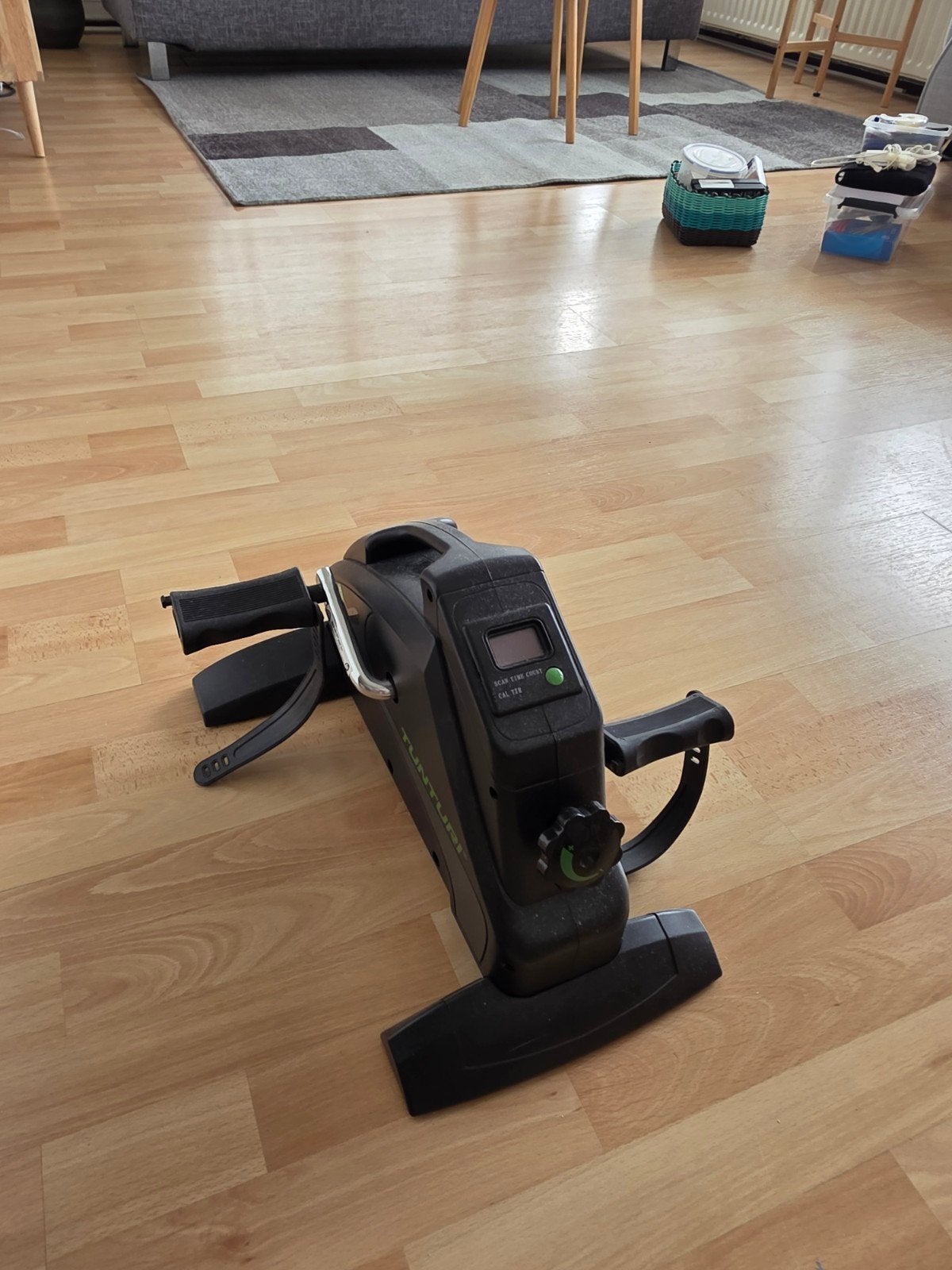 Tunturi Mini Bike - Compacte Hometrainer voor Thuis, Ophalen, Kunststof, Gebruikt, Armen