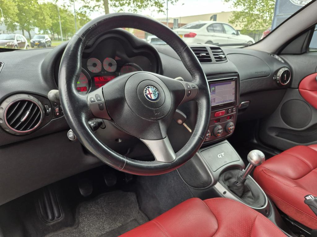 Alfa Romeo GT BWJ 2008 | 2.0 JTS 166PK Imola | LEER | CLIMA, Auto's, Alfa Romeo, Voorwielaandrijving, Gebruikt, 1295 kg, 400 kg