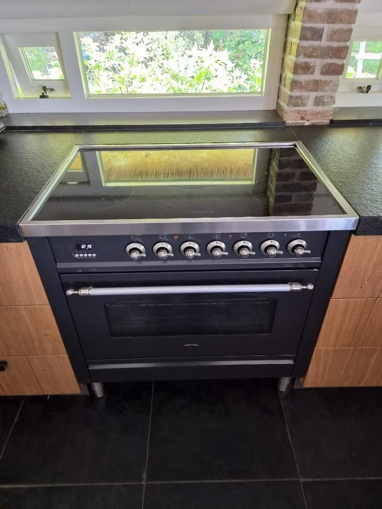 Boretti Fornuis Inductie (Defect), Witgoed en Apparatuur, Fornuizen, Ophalen, Warmhoudplaat, 60 cm of meer, Inductie