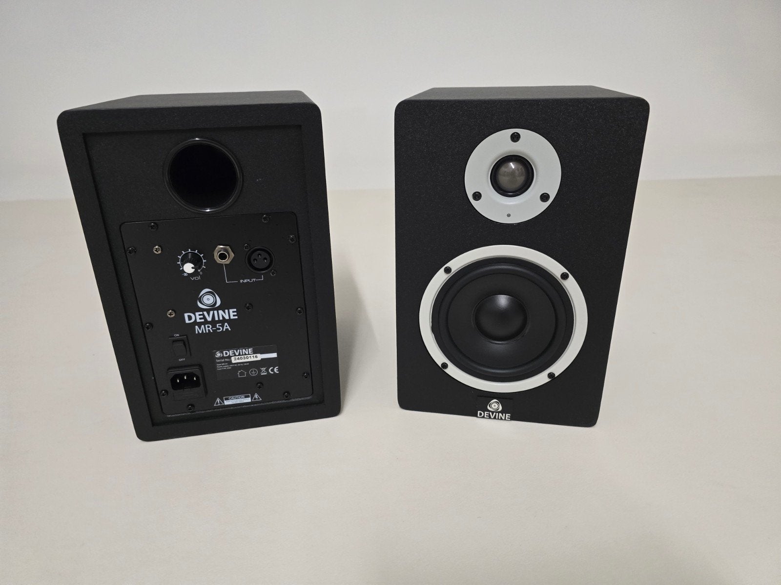 Devine MR-5A Studio Monitoren (Set van 2), Audio, Tv en Foto, Luidsprekers, Overige merken, Ophalen of Verzenden, Zo goed als nieuw