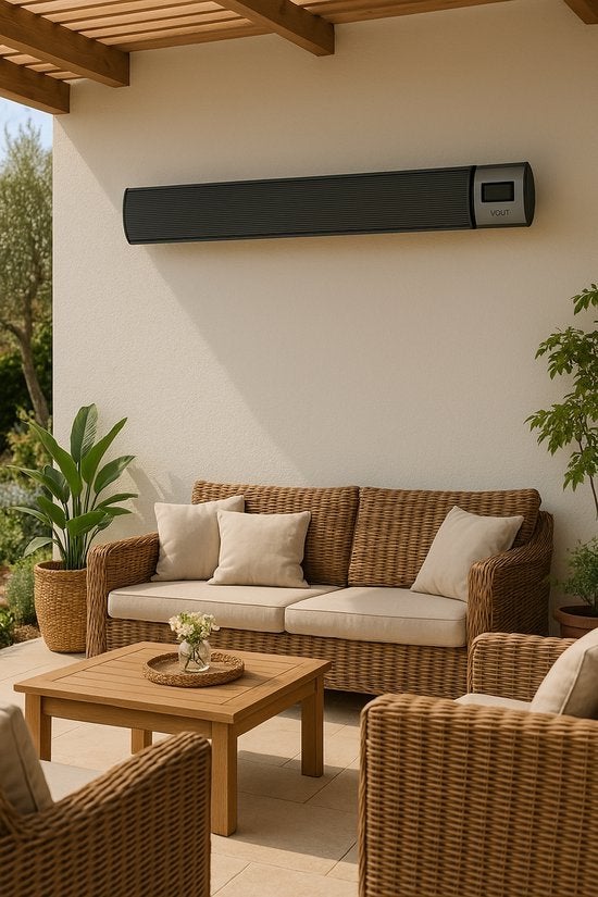 VOLT! I-RED wifi Heater 3000W Elektrische Terrasverwarmer, Elektrisch, Nieuw, Ophalen of Verzenden, Waterbestendig