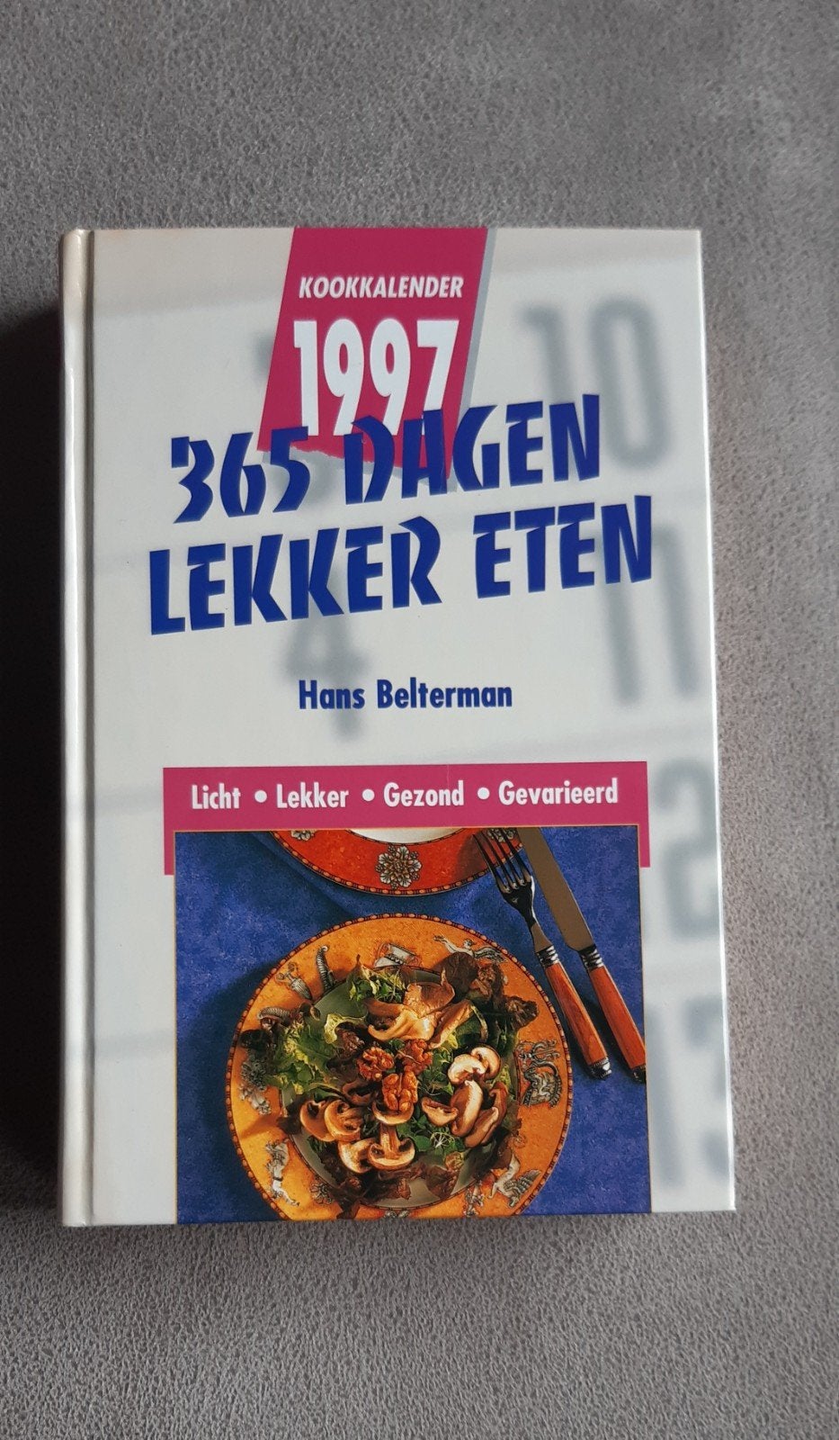 Kookkalender 1997: 365 Dagen Lekker Eten - Hans Belterman, Hans Belterman, Ophalen of Verzenden, Gezond koken, Overige gebieden