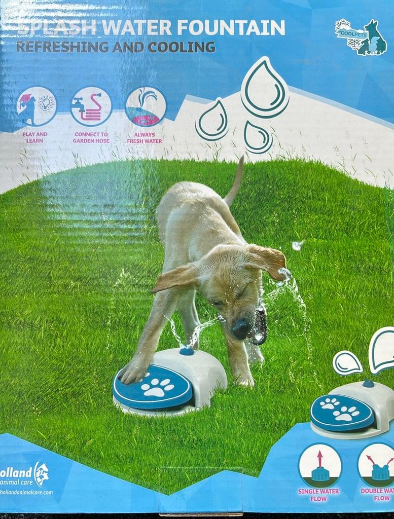 Waterfontein voor de hond, Ophalen of Verzenden, Nieuw, Intelligentiespeelgoed