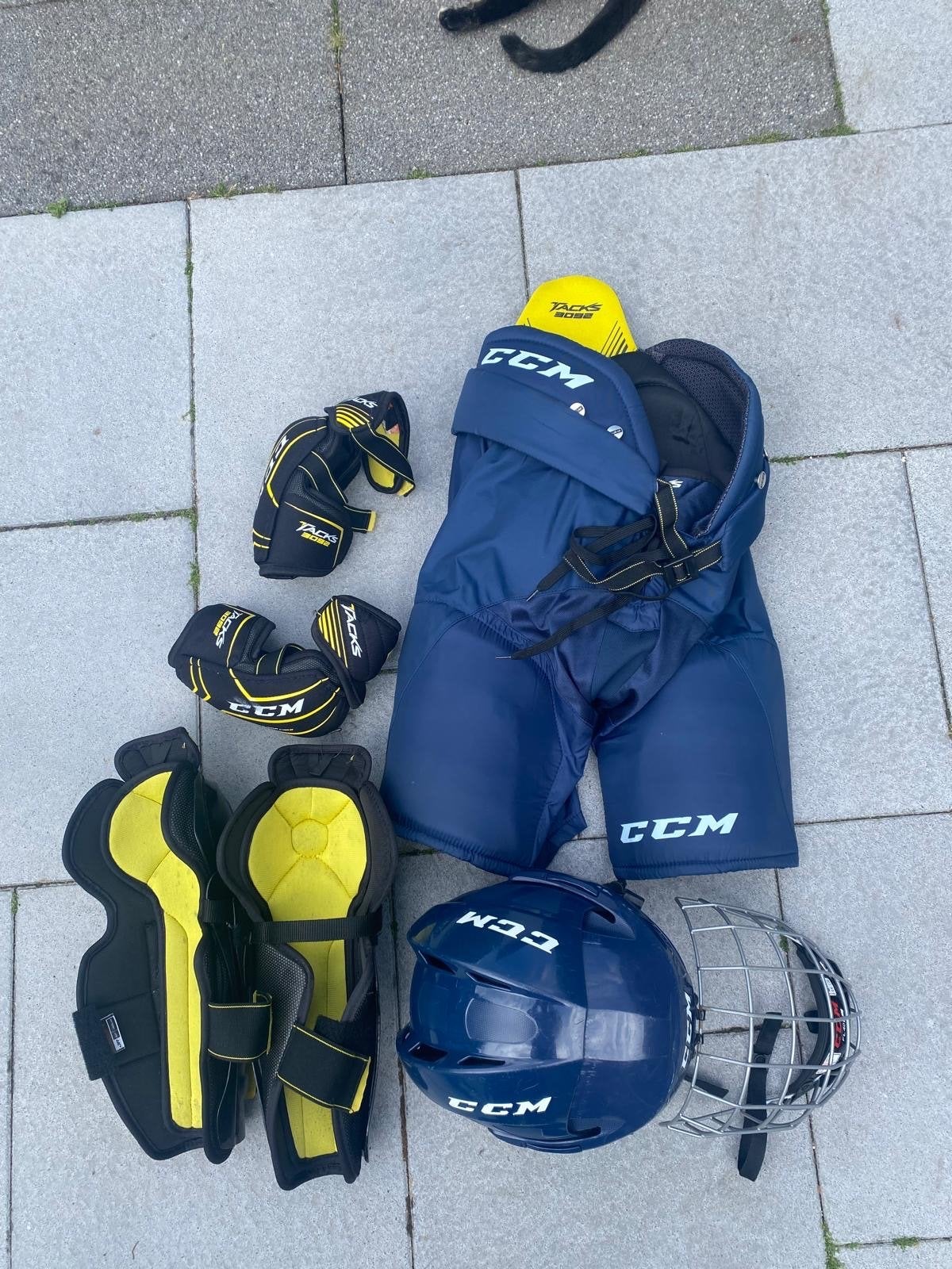 Complete Junior IJshockey Set - CCM Tacks (158-168 cm), Ophalen, Gebruikt