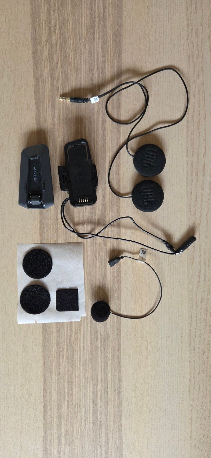 Cardo Packtalk Edge Single, Motoren, Accessoires | Overige, Ophalen, Zo goed als nieuw