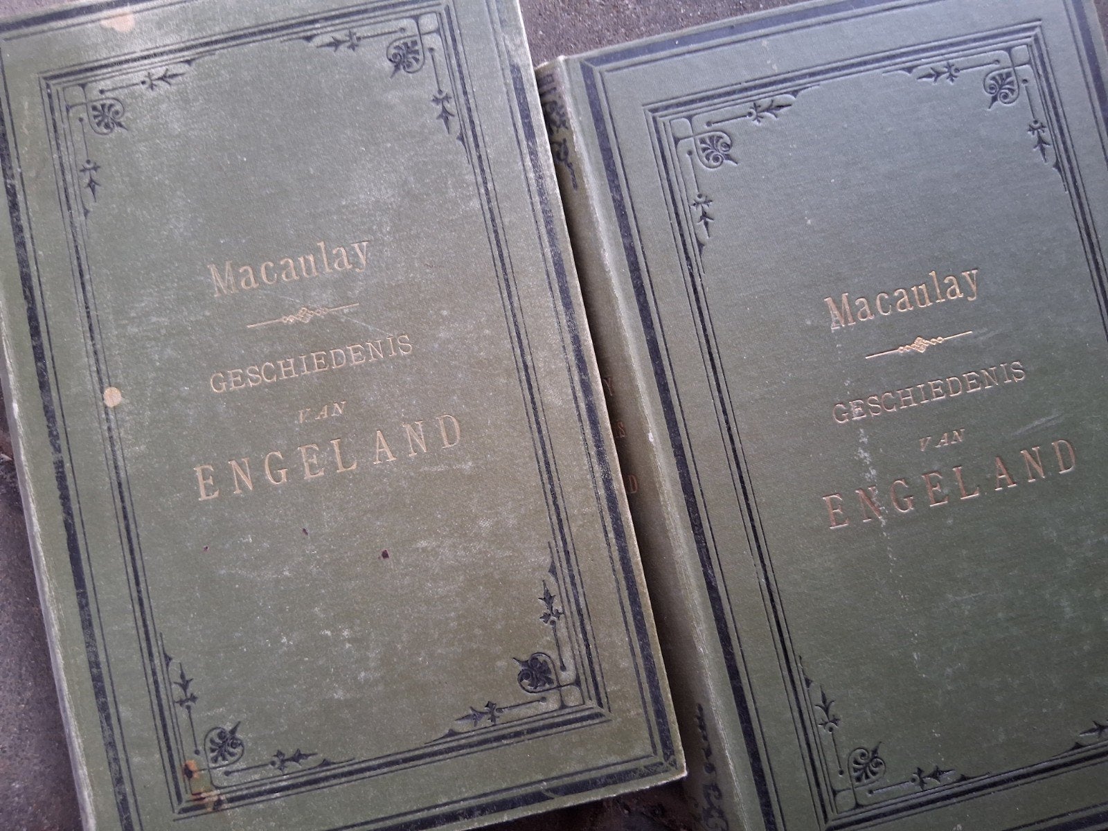 Geschiedenis van Engeland - T.B. Macaulay (1885/1888) 2 boek, Gelezen, Europa, Ophalen of Verzenden, T.B. Macaulay