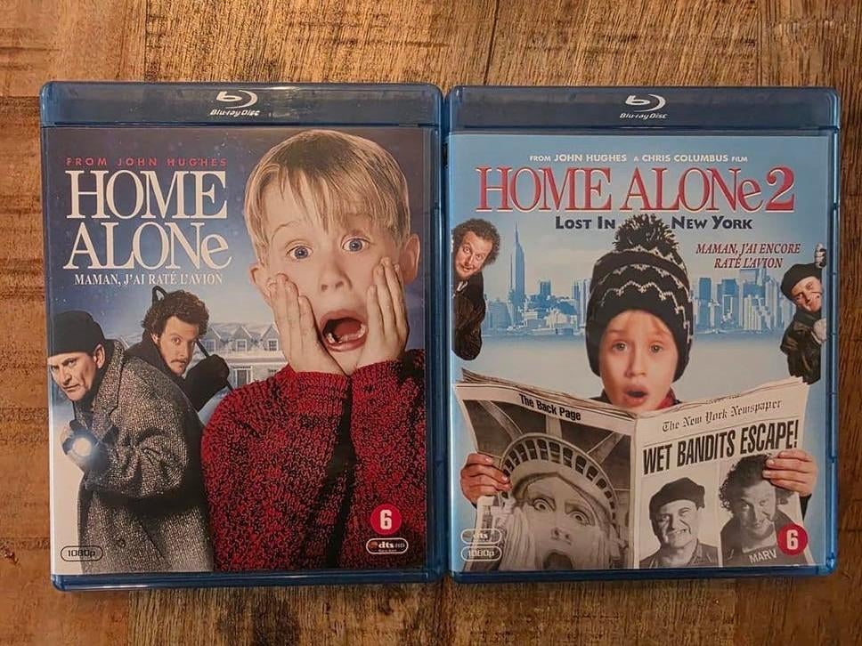 Home Alone 1 & 2 Blu-ray - Klassieke Kerstfilms, Ophalen of Verzenden, Zo goed als nieuw, Kinderen en Jeugd, Boxset
