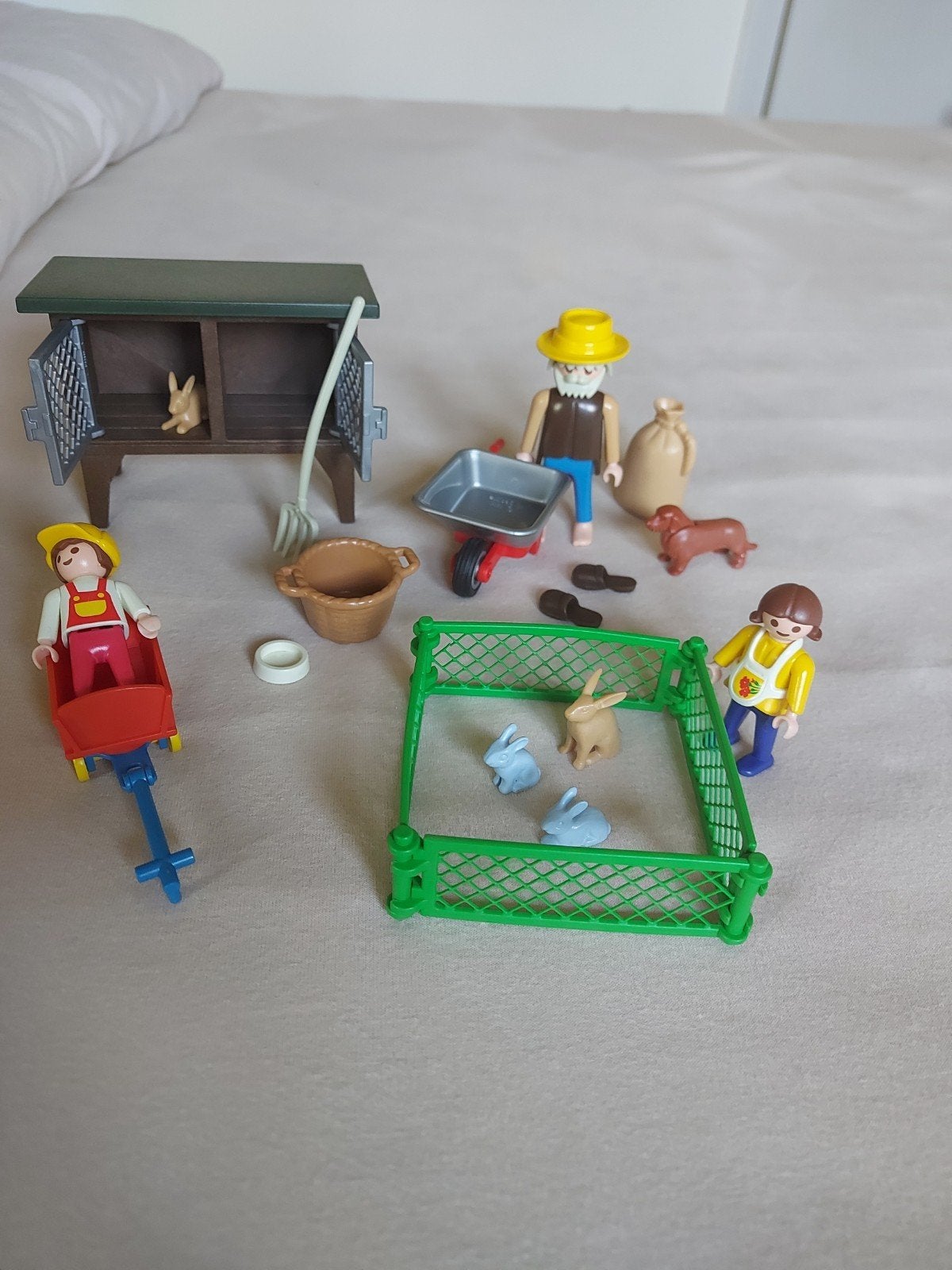 playmobi konijnenhok-ren 3751, Ophalen of Verzenden, Gebruikt