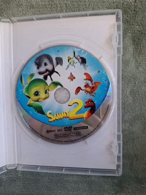 Dvd Sammy 2 h, Tekenfilm, Overige soorten, Ophalen of Verzenden, Zo goed als nieuw