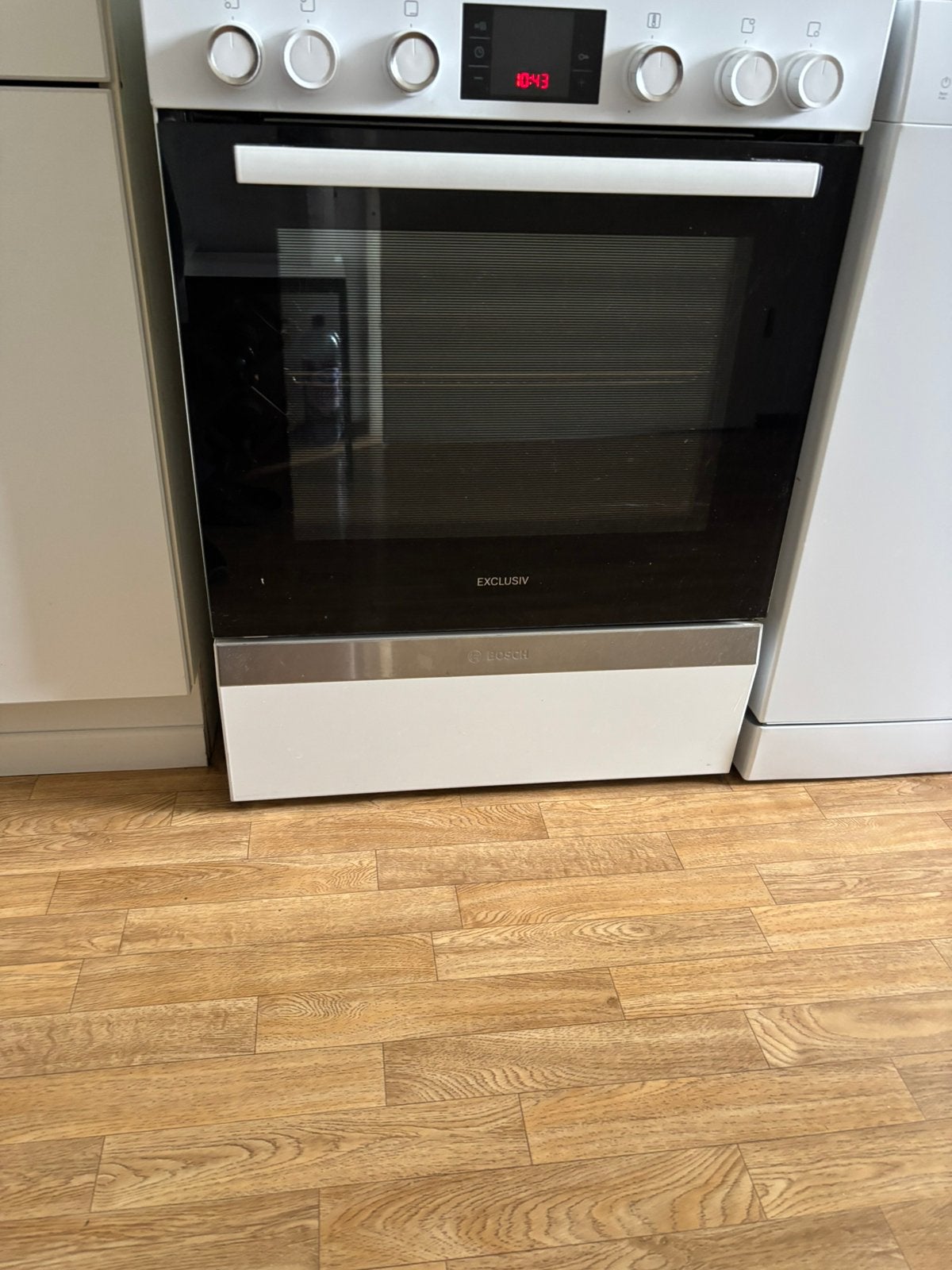 Bosch Exclusiv gasfornuis met oven, Ophalen, 4 kookzones, Zo goed als nieuw, Gas