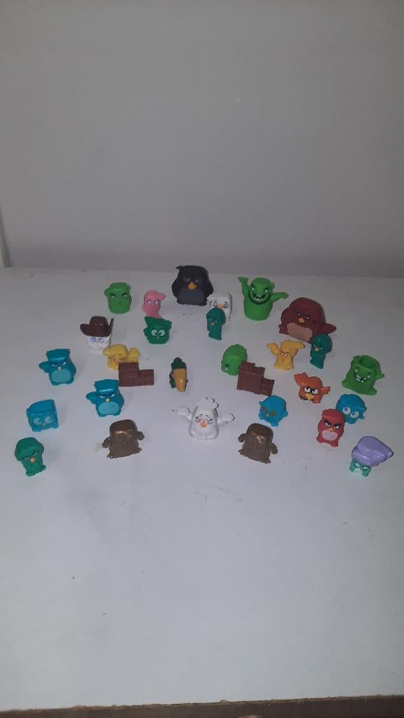 Set Angry Bird figuurtjes, Ophalen of Verzenden, Gebruikt