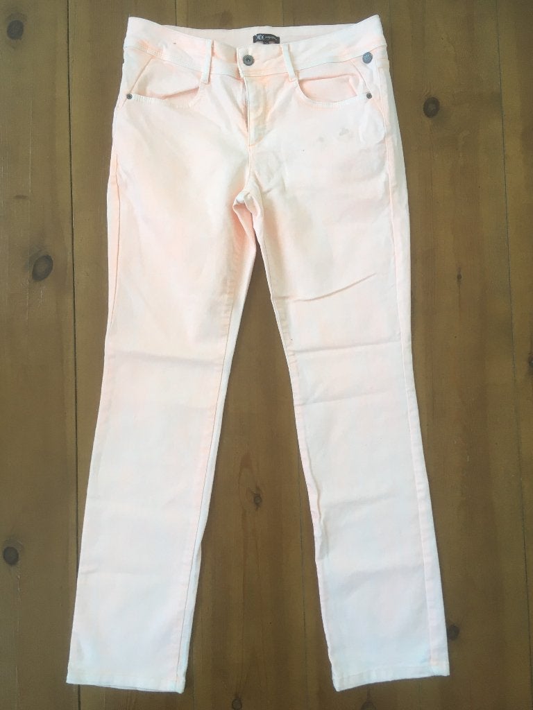 DIDI licht oranje jeans broek, maat 42 L, Overige kleuren, Didi, Ophalen of Verzenden, W33 - W36 (confectie 42/44)