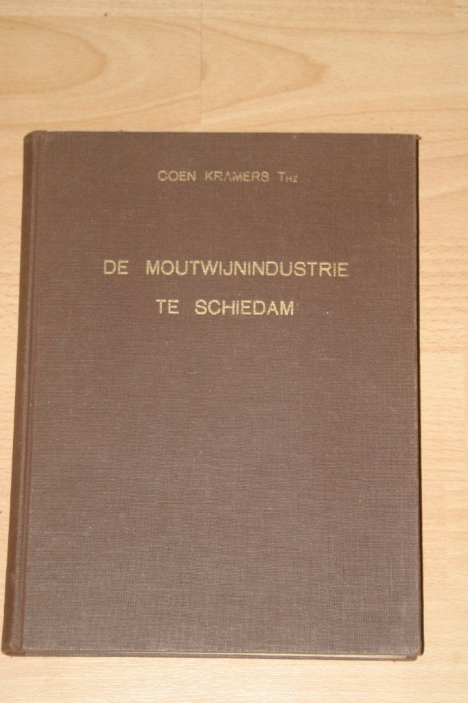 De moutwijnindustrie te Schiedam van Coen Kramers, Ophalen of Verzenden, Gelezen, Coen Kramers