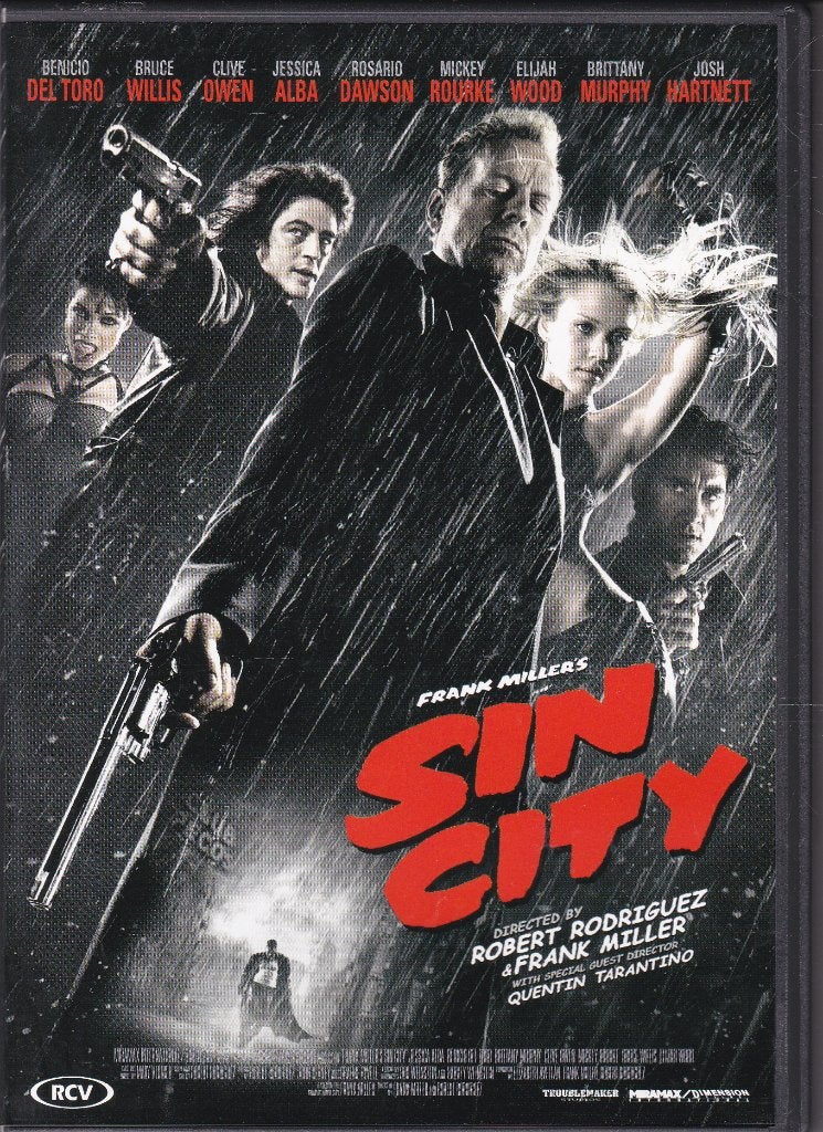 Sin city ֎ Mickey Rourke, Clive Owen, Vanaf 16 jaar, Ophalen of Verzenden, Zo goed als nieuw, Actie