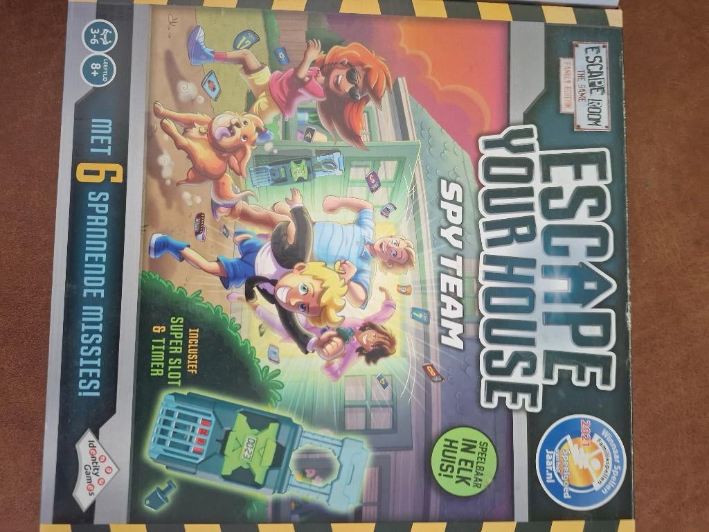Escape room, Vijf spelers of meer, Ophalen of Verzenden, Zo goed als nieuw