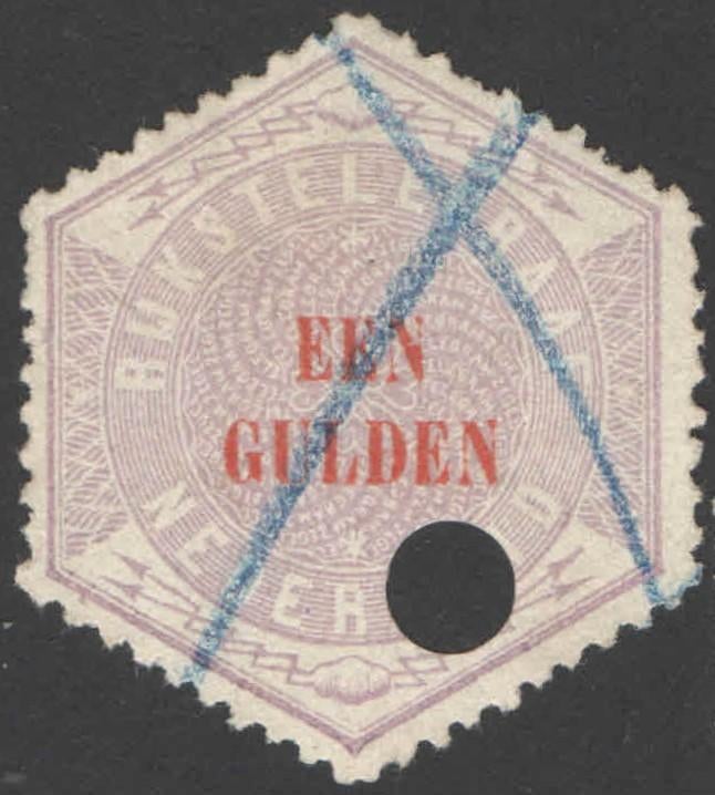 Nederland Telegramzegel 11 gestempeld, Postzegels en Munten, Postzegels | Nederland, Ophalen of Verzenden, T/m 1940, Gestempeld