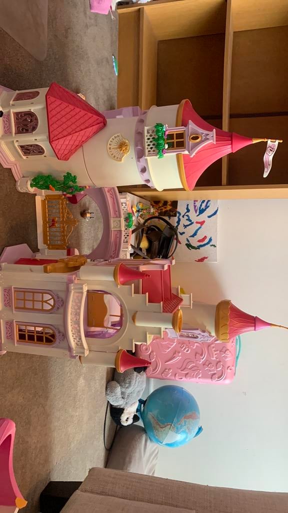 Playmobil kasteel, Ophalen of Verzenden, Zo goed als nieuw, Poppenhuis