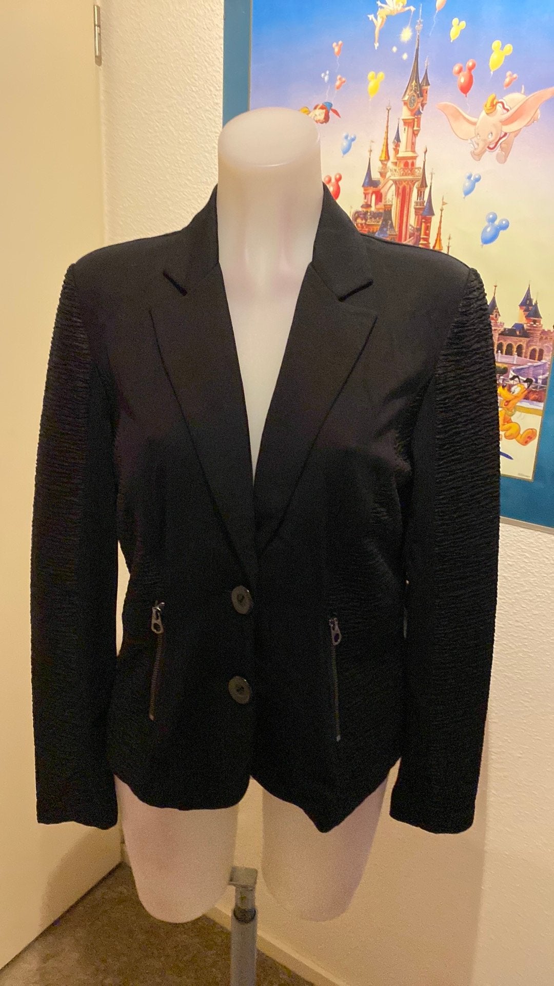 Nieuw zwart jasje maat 40 merk Sao Paulo, Kleding | Dames, Maat 38/40 (M), Zwart, Nieuw, Ophalen of Verzenden
