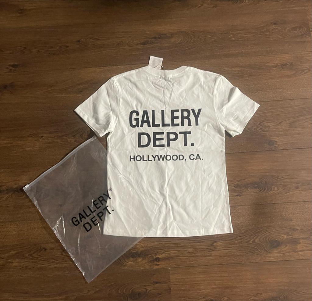 Gallery Dept. Hollywood, CA. T-shirt - Maat S, Kleding | Heren, Ophalen of Verzenden, Nieuw, Maat 46 (S) of kleiner, Wit
