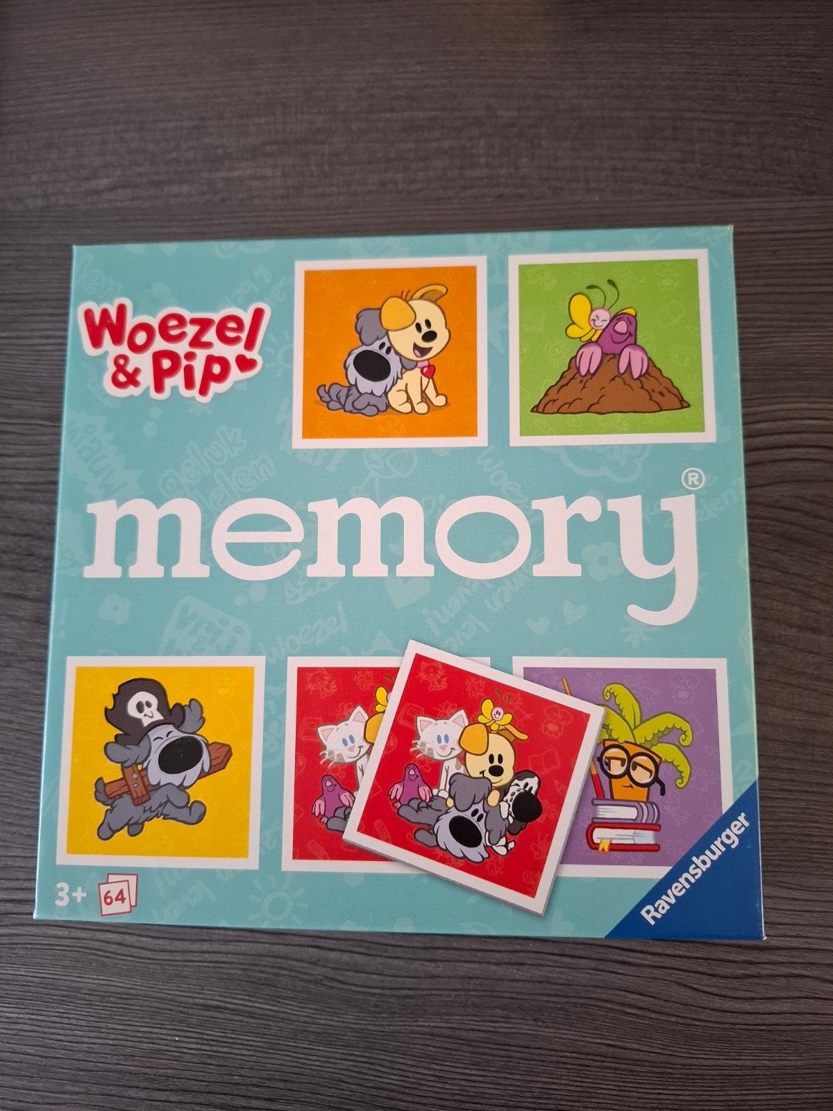 Woezel & Pip Memory spel - Ravensburger, Ophalen of Verzenden, Nieuw