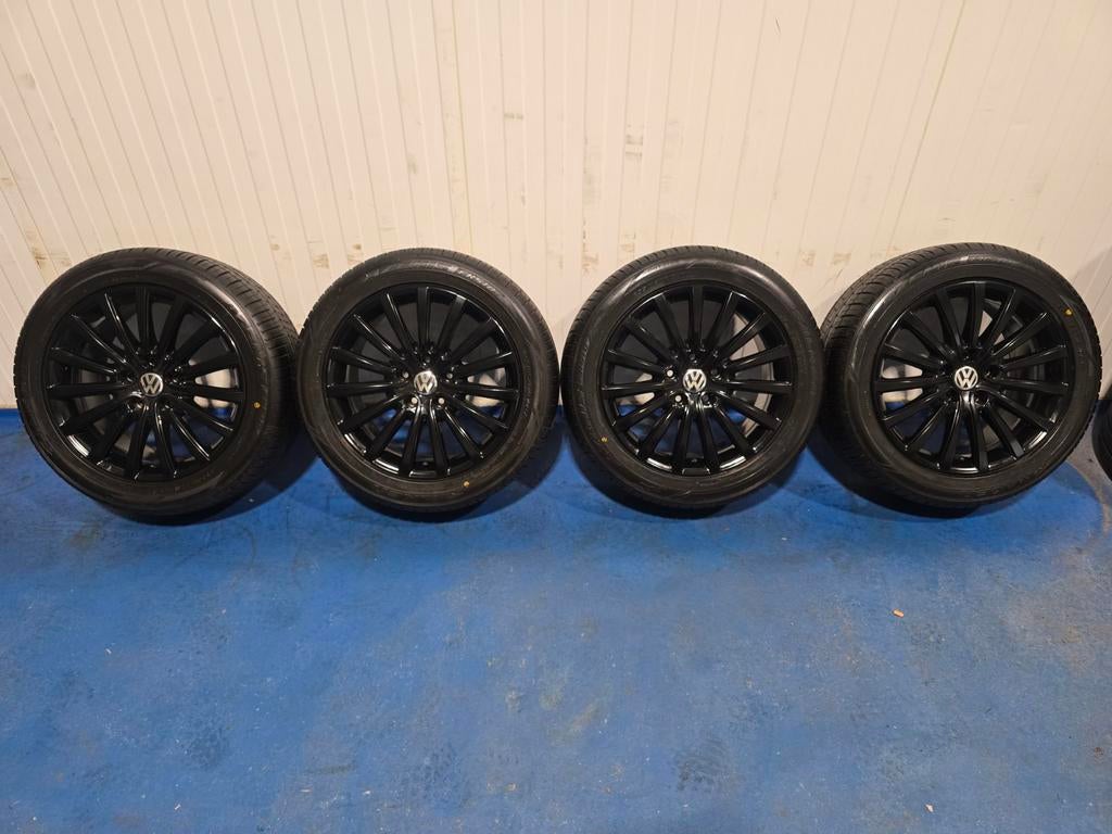 🌞Originele VW Transporter Canberra velgen 18 inch T5 T6, Auto-onderdelen, Banden en Velgen, 18 inch, Bestelwagen, 255 mm, Banden en Velgen