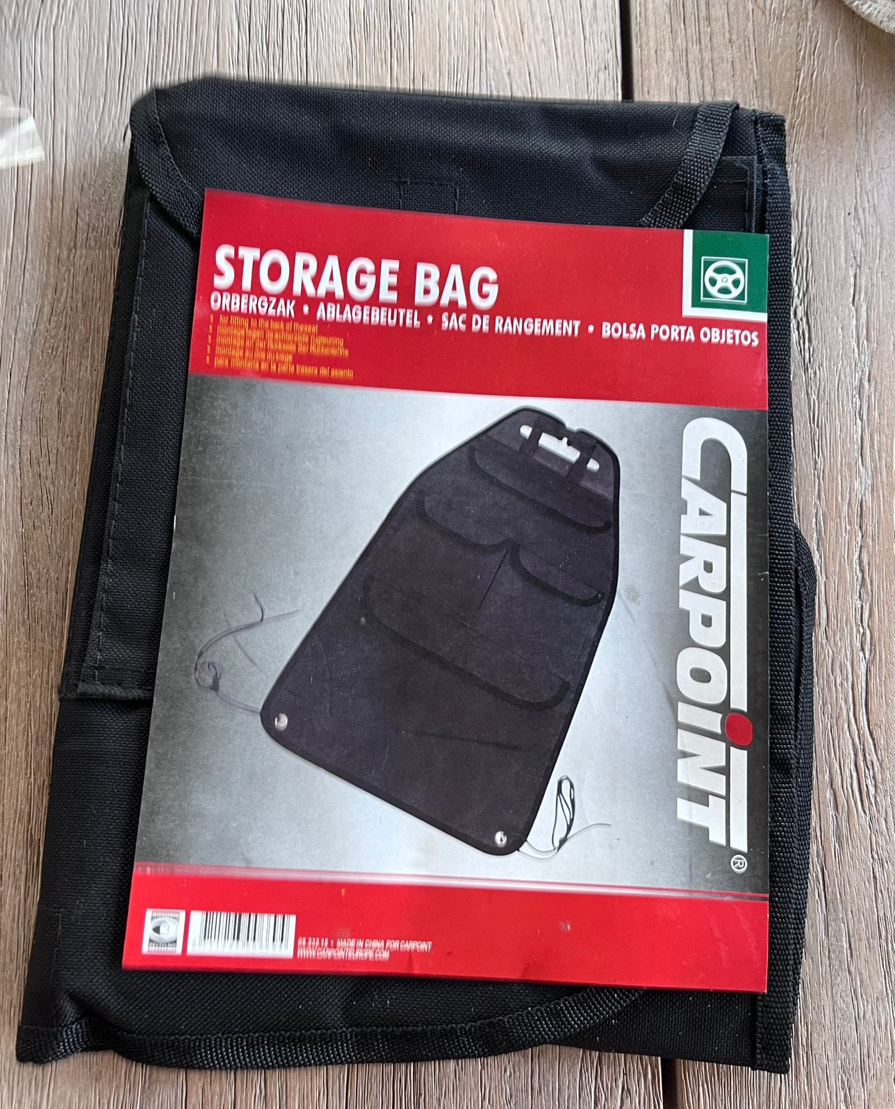 Een opbergzak (storage bag) voor in de auto (Carpoint), Ophalen of Verzenden, Nieuw, Universeel