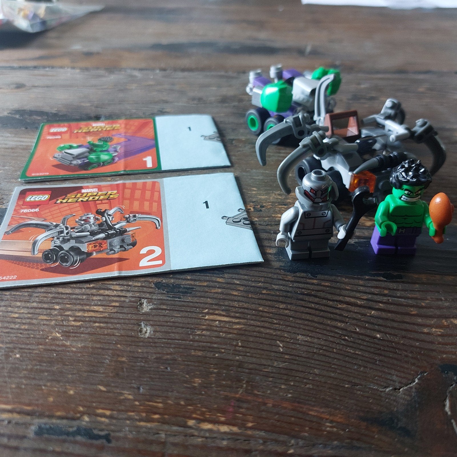 LEGO Super Heroes 76066 Hulk vs. Ultron, Gebruikt, Marvel, Lego, Ophalen of Verzenden
