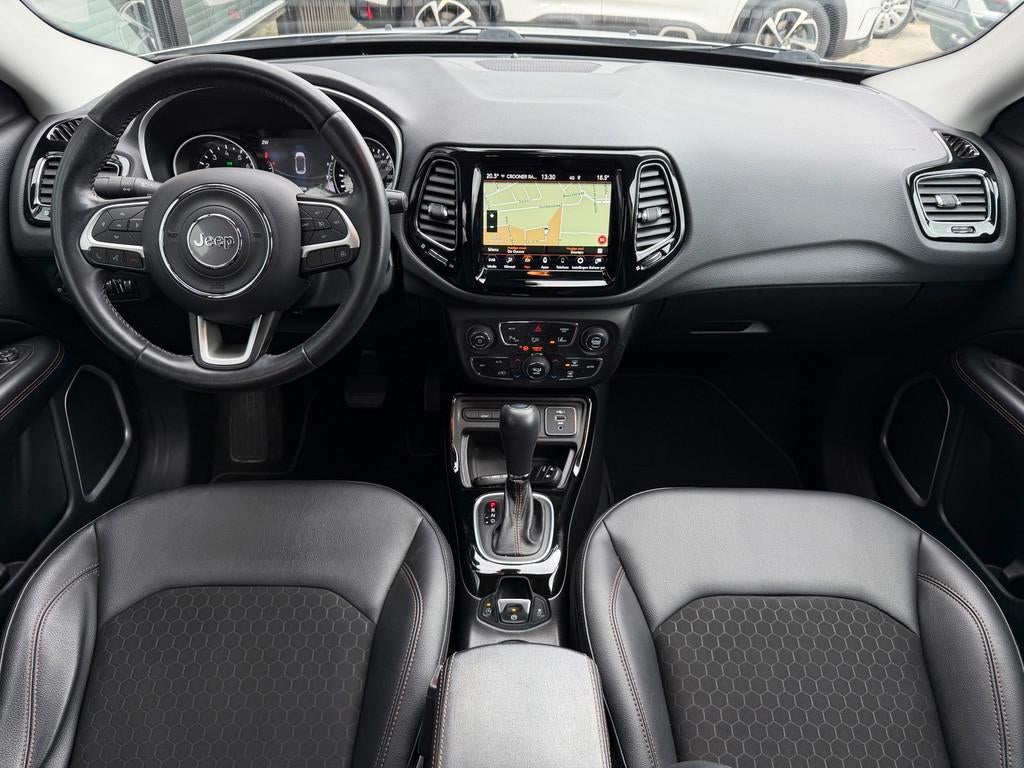 Jeep Compass 1.3T Limited DDCT Aut Full Option ACC 1750KG Tr, 4 cilinders, 150 pk, Leder en Stof, Bedrijf