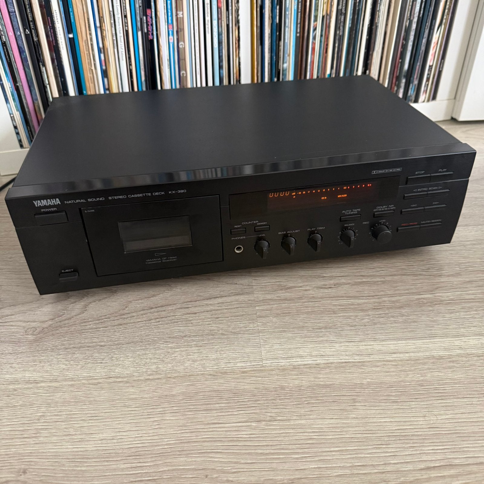 Yamaha KX-390 cassettedeck defect voor reparatie, Ophalen, Overige merken, Tape counter