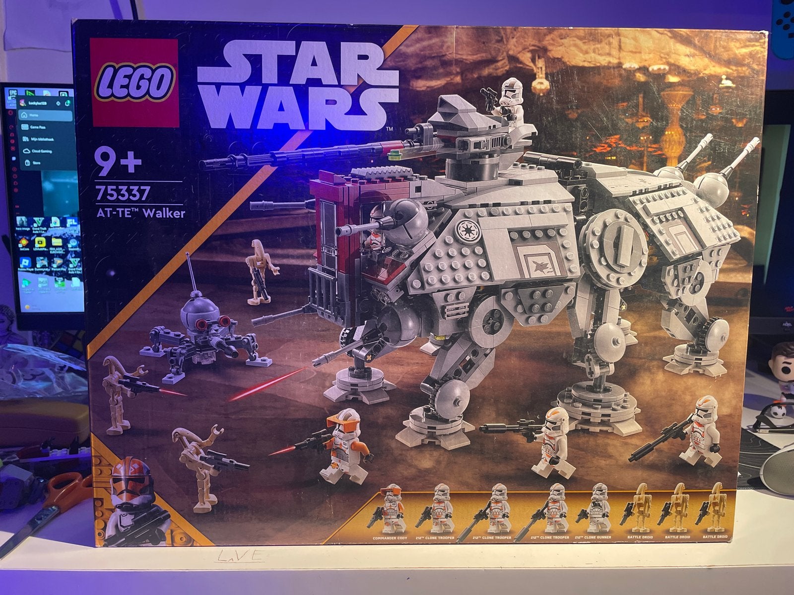 LEGO Star Wars AT-TE Walker 75337 Nieuw in doos, Ophalen of Verzenden, Nieuw, Overige merken