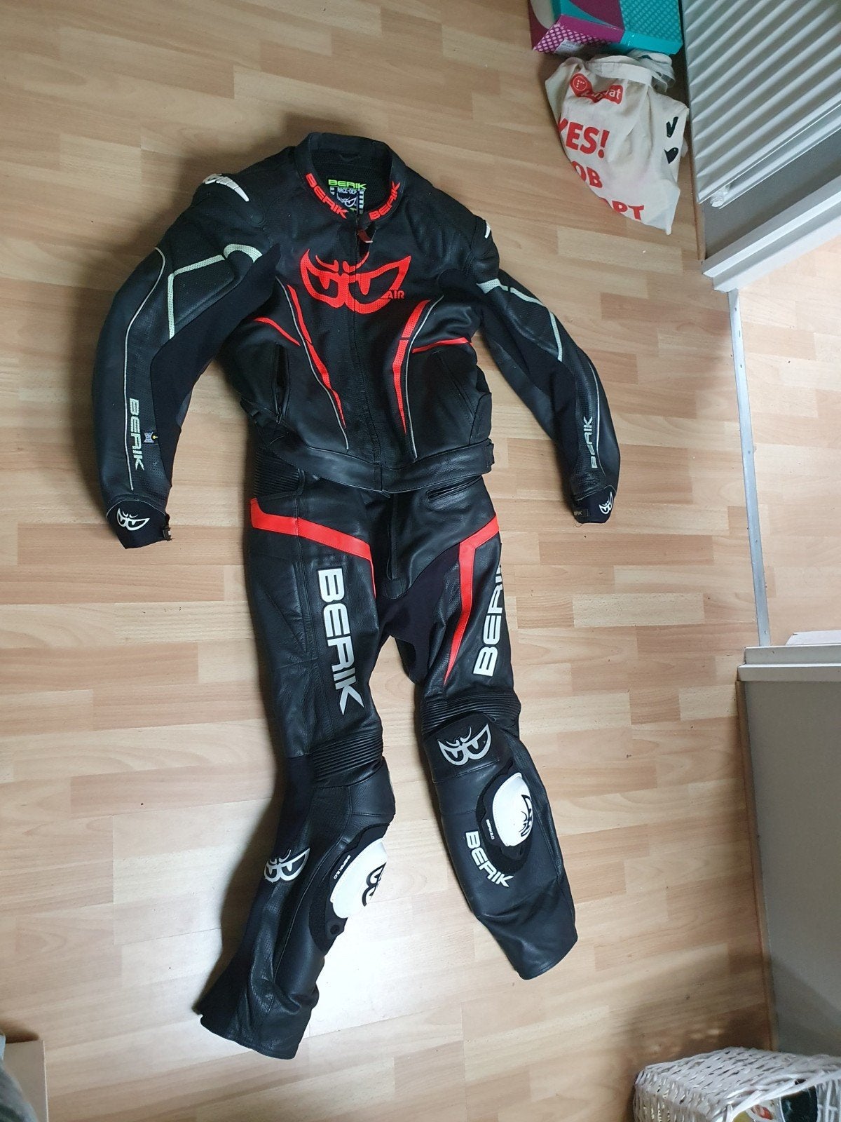 Berik motorpak maat 58, Motoren, Ophalen, Berik, Tweedehands, Heren