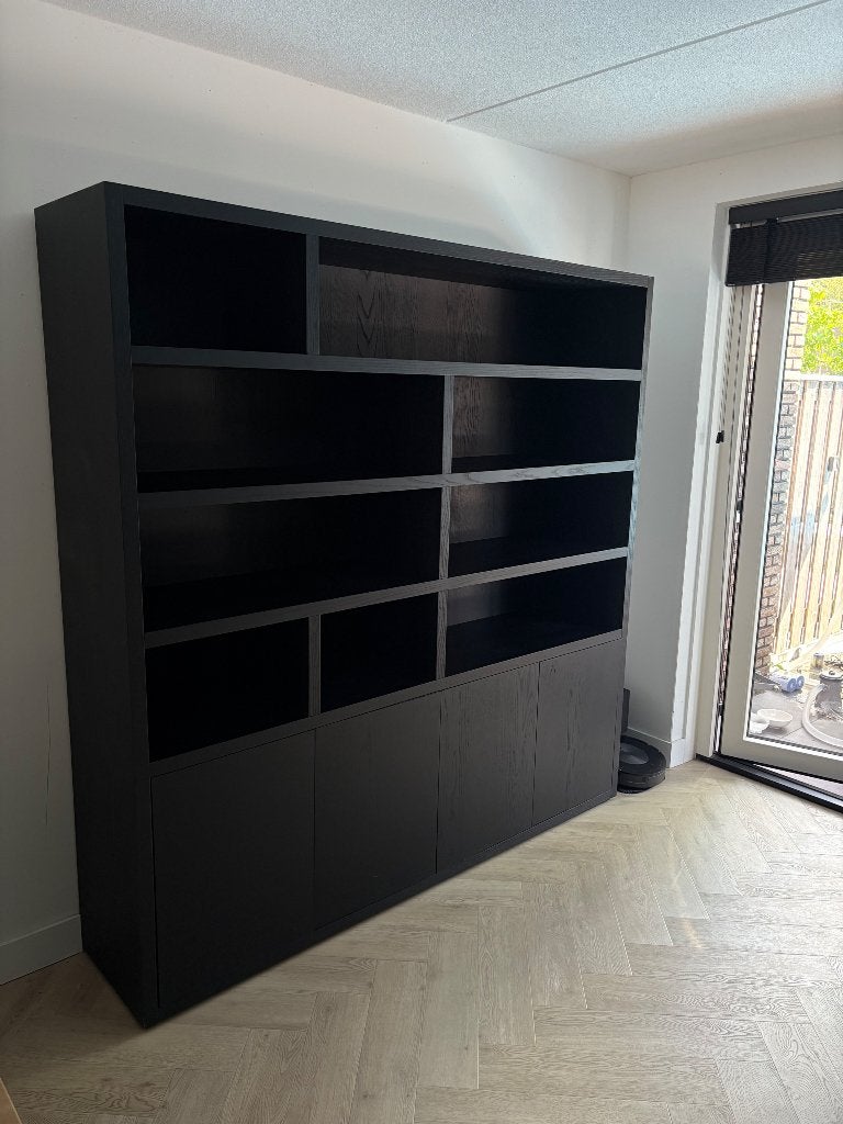 Goossens Barcelona Buffetkast, Ophalen, Met deur(en), 200 cm of meer, Eikenhout