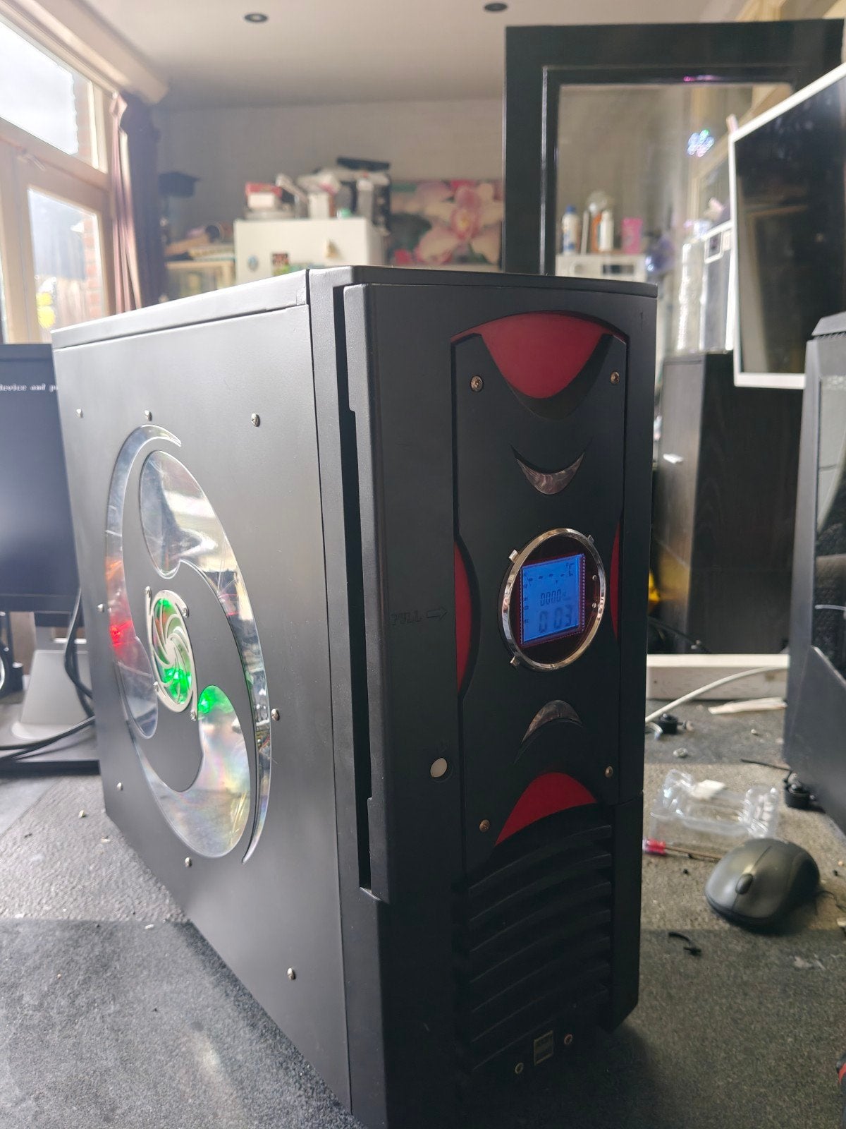 Retro Gaming PC - Q6600 - 4GB DDR2 - SSD + HDD - Nvidia GTX, Computers en Software, Ophalen, Gebruikt