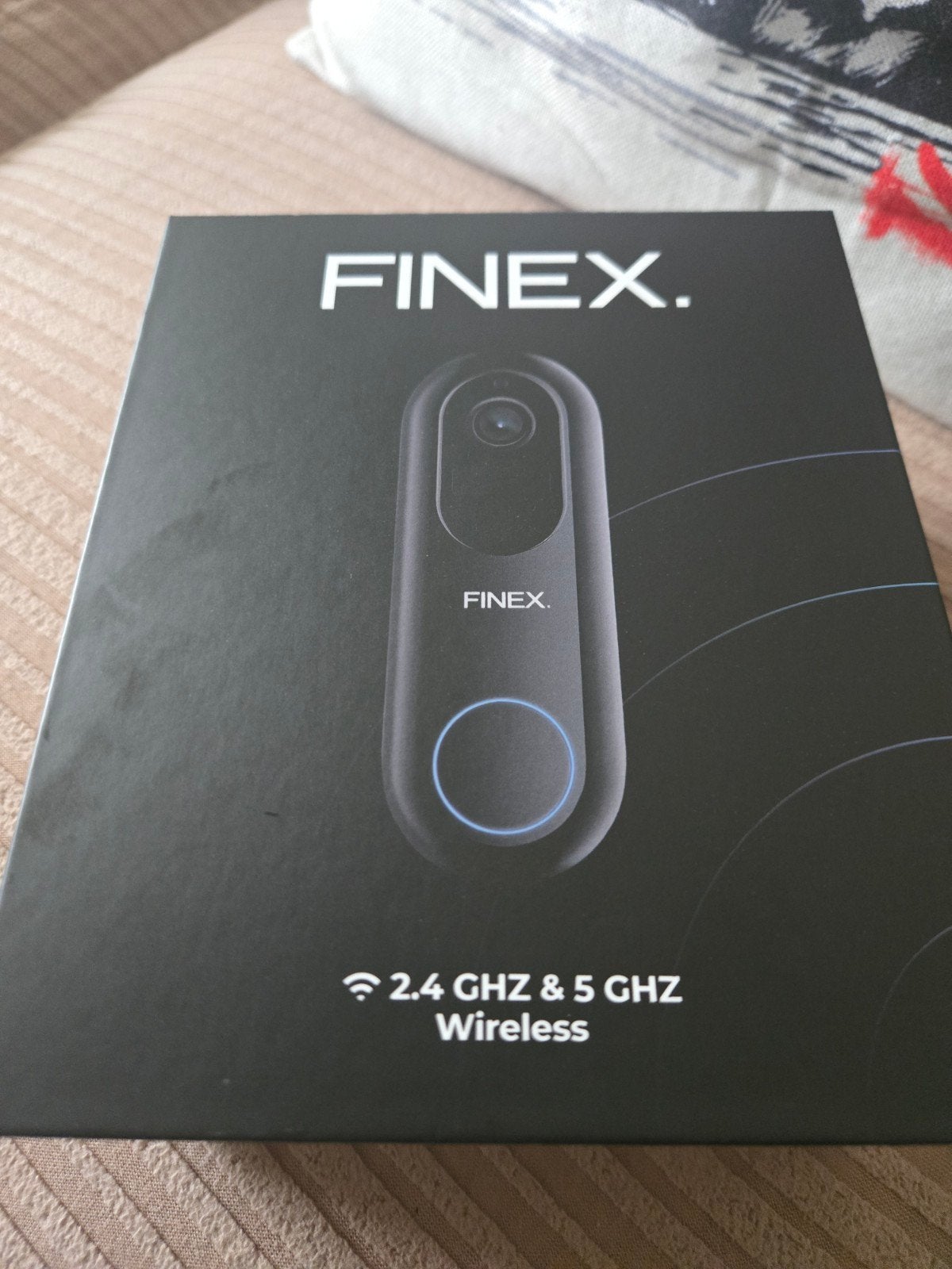 Finex videodeurbel, Ophalen, Ingebouwde camera, Zo goed als nieuw, Draadloos