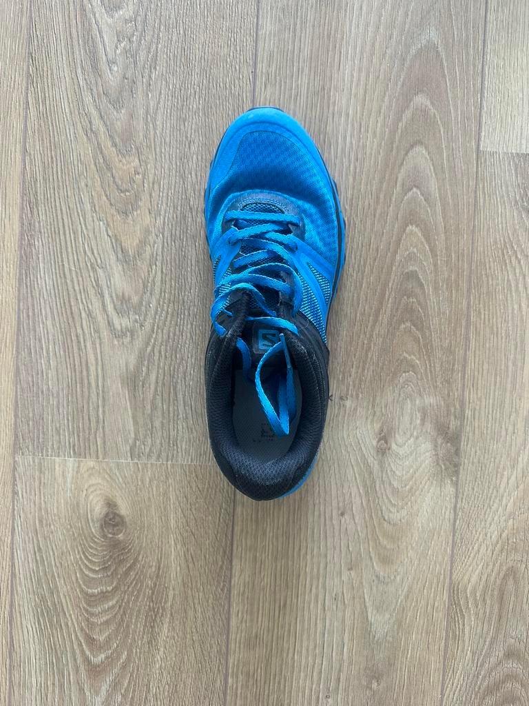 Salomon Trailrunningschoenen - Blauw, Maat 44 2/3, Ophalen of Verzenden, Zo goed als nieuw