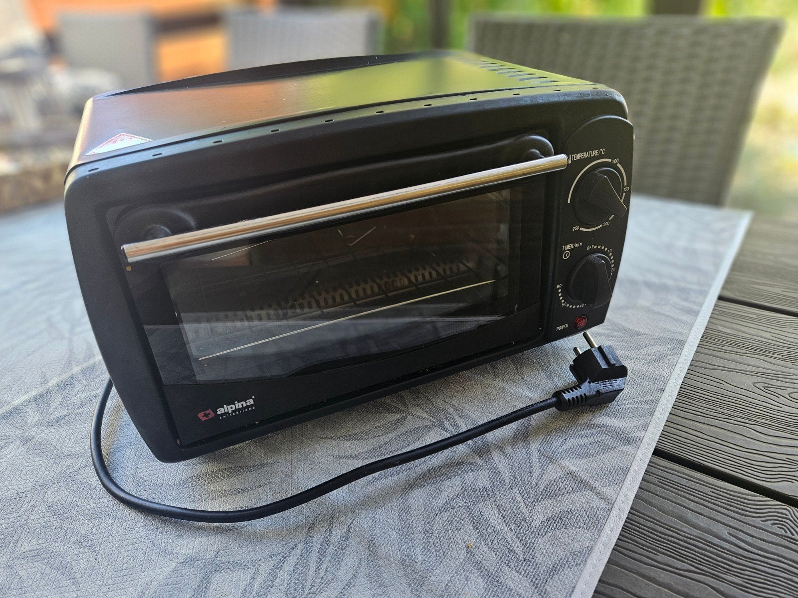Alpina Mini-oven met Grill, Caravans en Kamperen, Kampeeraccessoires, Ophalen, Gebruikt