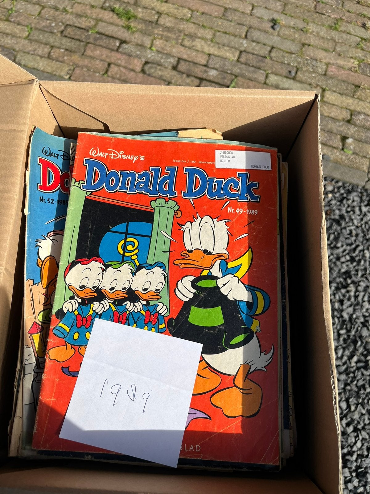 Donald Duck, Boeken, Complete serie of reeks, Ophalen, Gelezen, Europa