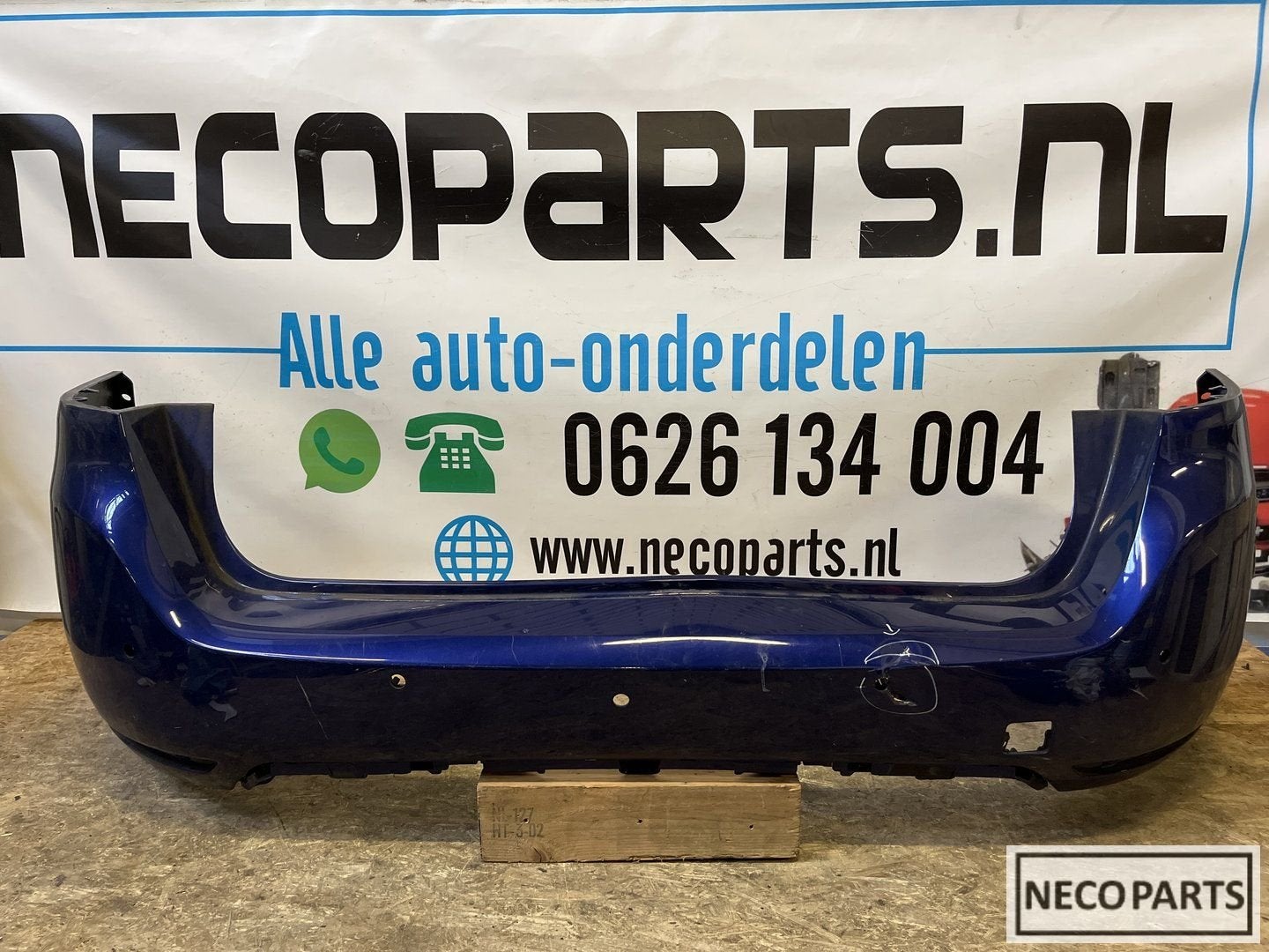 PEUGEOT 308 ACHTERBUMPER BUMPER ORIGINEEL, Gebruikt, -, Voor, -