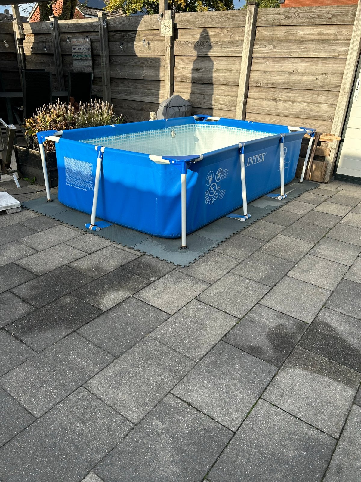 Intex opzetzwembad met pomp, Ophalen, Gebruikt, Opzetzwembad, 200 tot 400 cm