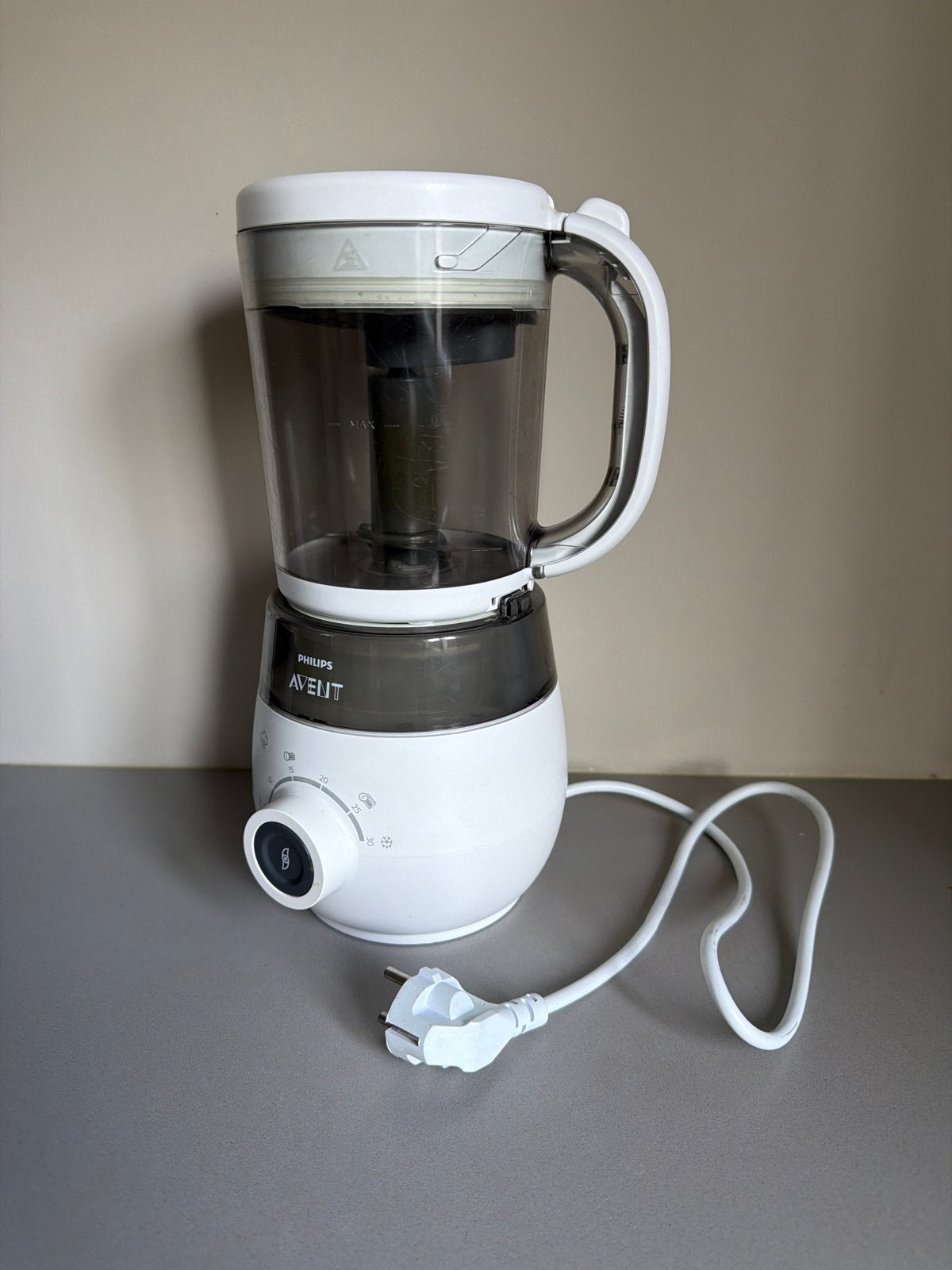 Philips Avent 4-in-1 Babyvoedingmaker Stomer Blender, Ophalen, 1 tot 2 liter, Zo goed als nieuw, Vaatwasserbestendig