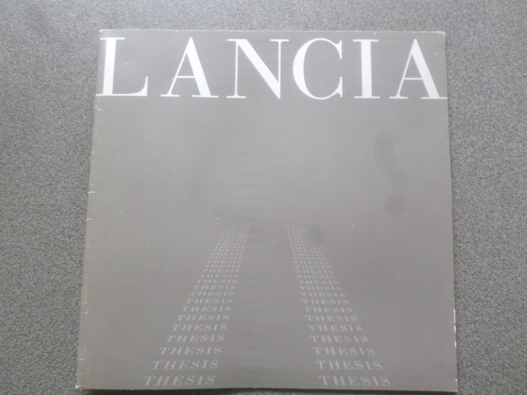 Lancia Thesis 2002 brochure, Boeken, Ophalen of Verzenden, Zo goed als nieuw, Overige merken