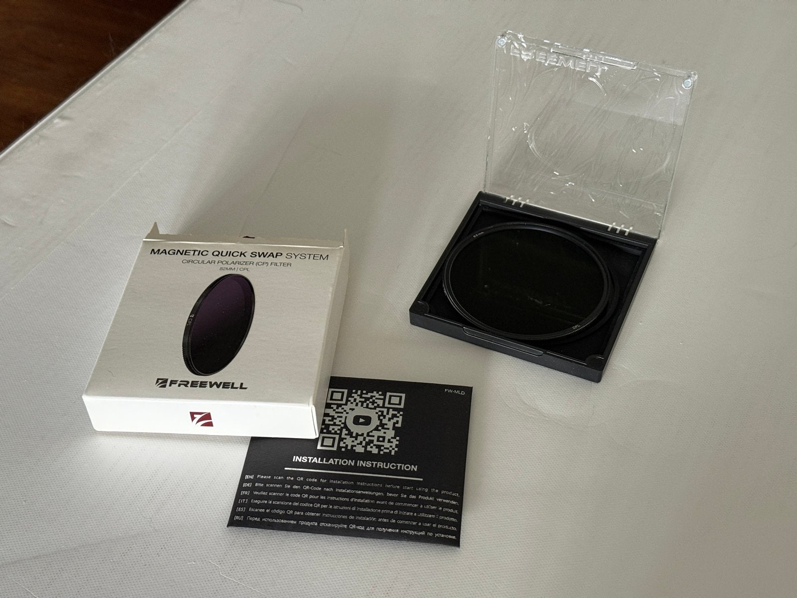 Freewell Magnetic CPL Filter 82mm (circulair polarisatie), Overige merken, Polarisatiefilter, Magnetisch, Ophalen of Verzenden