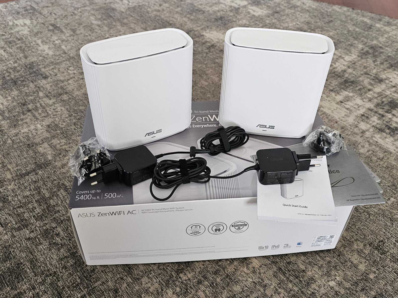 Nieuwe ASUS ZenWiFi AC3000 Tri-band Mesh WiFi Systeem, Ophalen of Verzenden, Nieuw, Router, ASUS